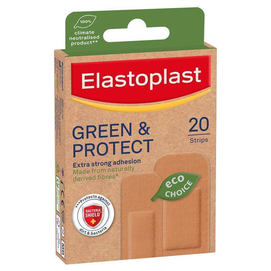 Elastoplast Green & Protect 20 Pack - Auzzistore