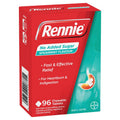 Rennie No Added Sugar Spearmint Antacid Tablets - 96 Count
