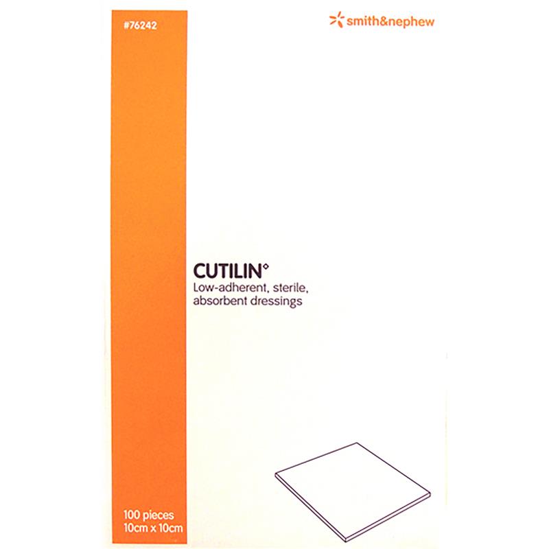 Cutilin Non Stick Dressing 10X10cm - Low-Adherent Absorbent Dressing-Auzzi Store