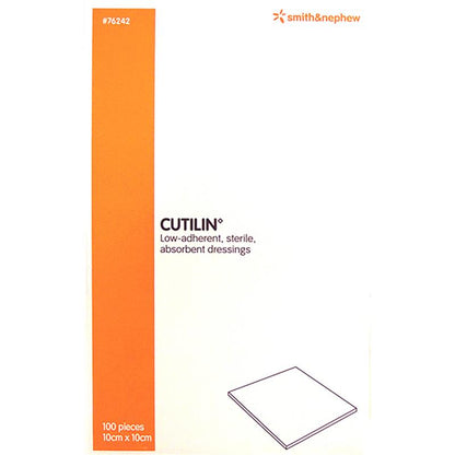 Cutilin Non Stick Dressing 10X10cm - Low-Adherent Absorbent Dressing-Auzzi Store