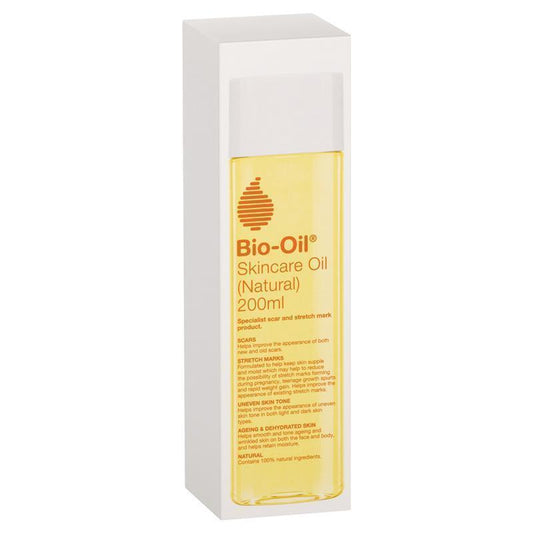 Bio Oil Skincare Oil Natural 200ml - Specialist Scar & Stretch Mark Product