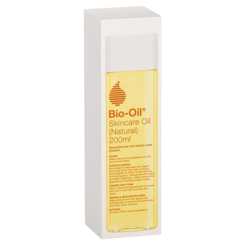 Bio Oil Skincare Oil Natural 200ml - Specialist Scar & Stretch Mark Product - Auzzistore