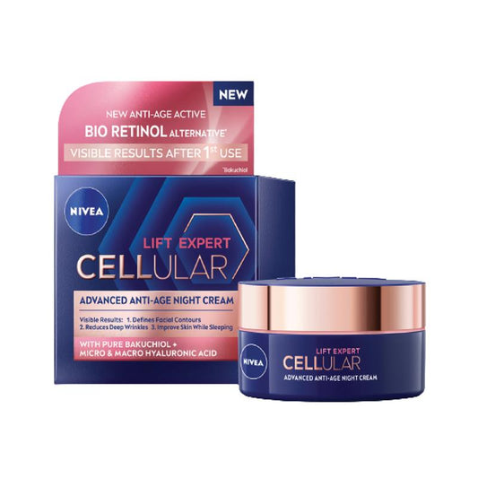 NIVEA Cellular Lift Expert Night Cream 50ml - Nighttime Renewal – view 2