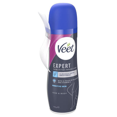 Veet Expert Spray On Cream Sensitive - 150ml