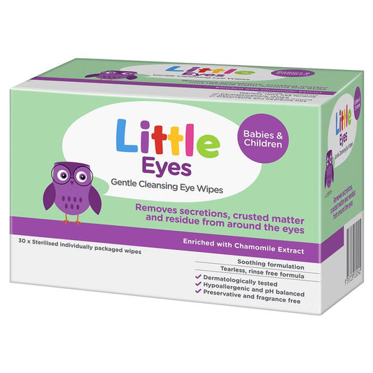 Little Eyes Gentle Cleansing Wipes - 30 Pack-Auzzi Store