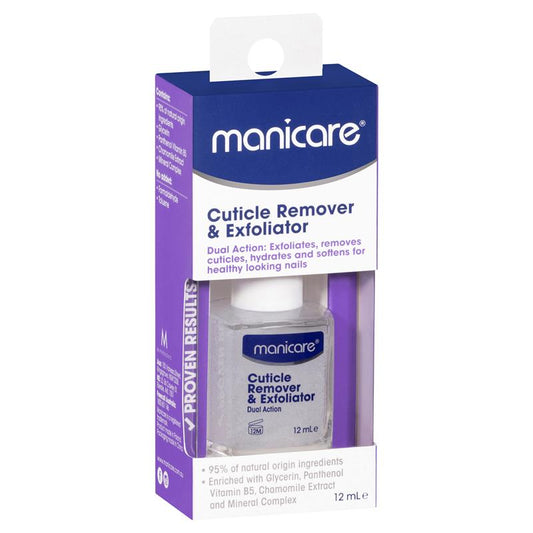 Manicare Cuticle Remover & Exfoliator 12ml - Nourish Your Nails