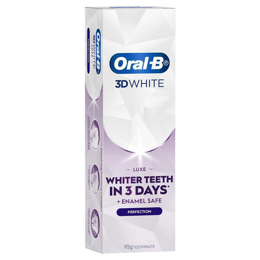 Oral-B 3D White Luxe Perfection Whitening Toothpaste 95g - Mint Flavor - Auzzi Store