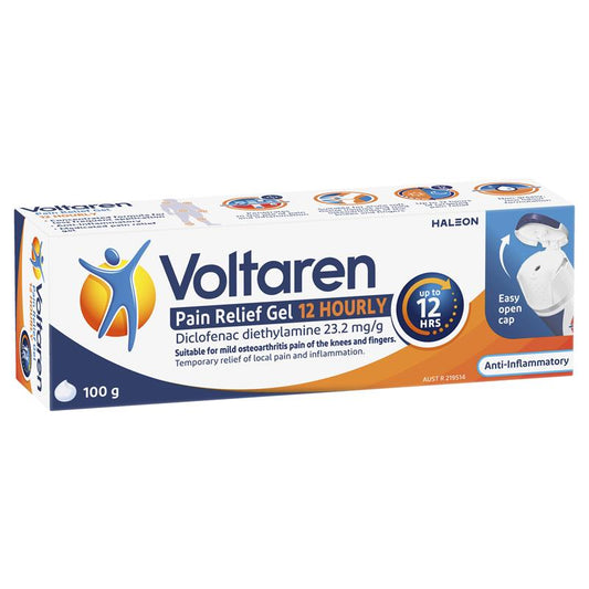 Voltaren Pain Relief Gel 12 Hourly – 100g-Auzzi Store