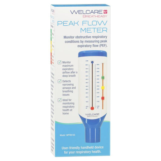Welcare Peak Flow Meter - Monitor Your Peak Expiratory Flow Rate