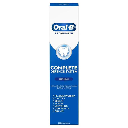 Oral-B Pro Health Deep Clean Toothpaste - Complete Defence System, 200g-Auzzi Store