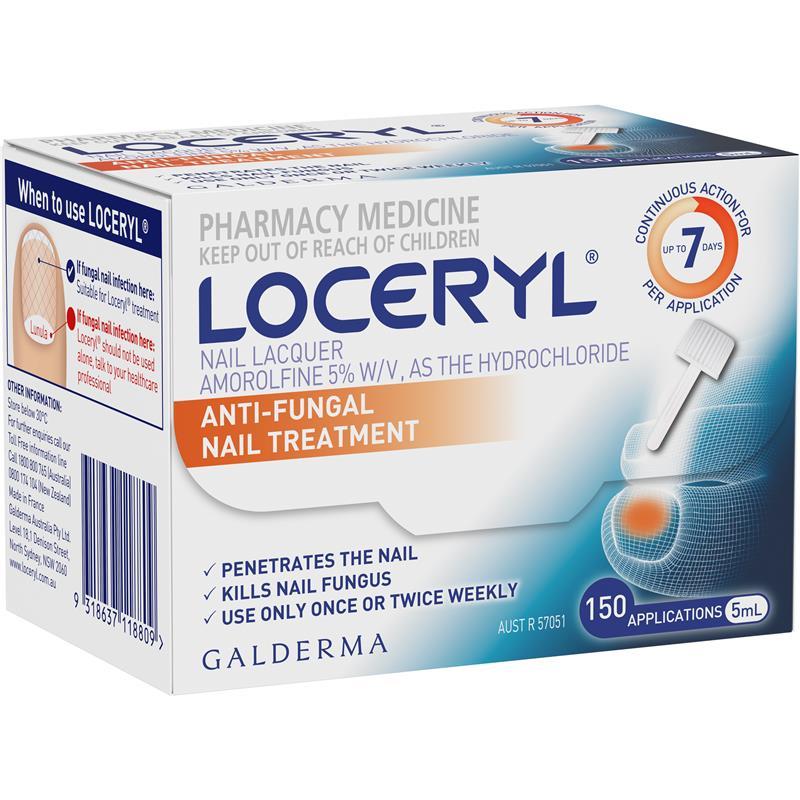 Loceryl Nail Lacquer Kit for Fungal Nail Infections - 5mL-Auzzi Store