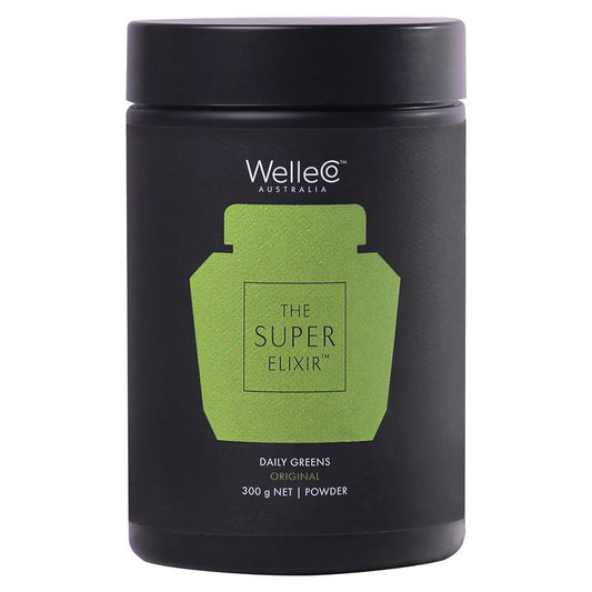 WelleCo The Super Elixir Original 300g Jar - Daily Greens for Optimal Health