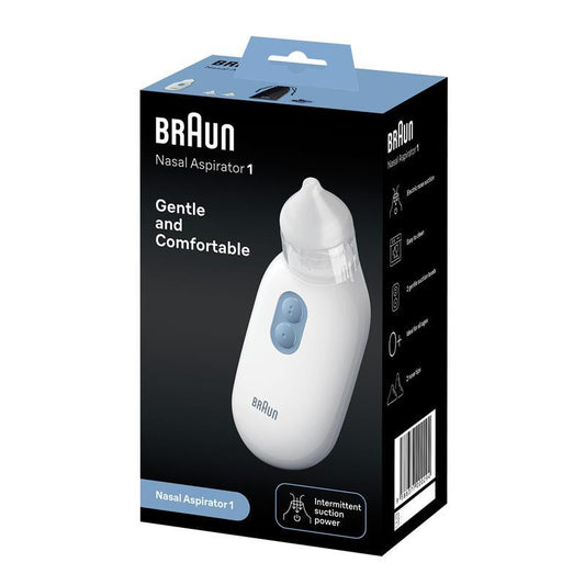 Braun Nasal Aspirator - Gentle Relief for Stuffy Noses - Auzzistore