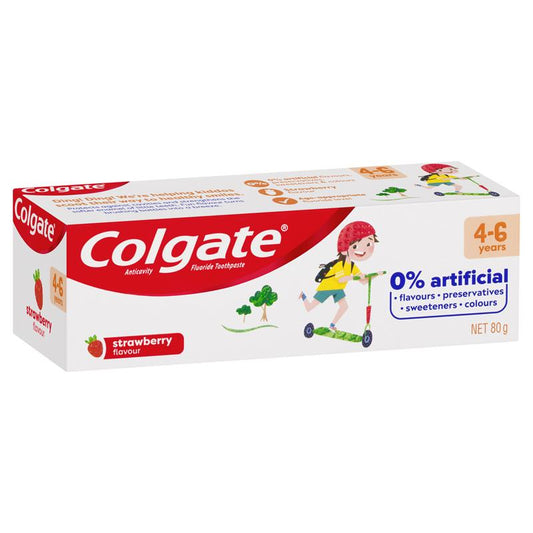 Colgate Kids Anticavity Toothpaste 4-6 Years Strawberry 80g - Auzzi Store