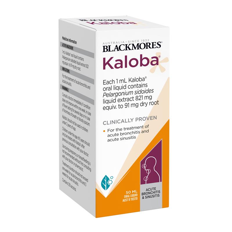 Blackmores Kaloba 50ml - Natural Relief for Bronchitis & Sinusitis-Auzzi Store