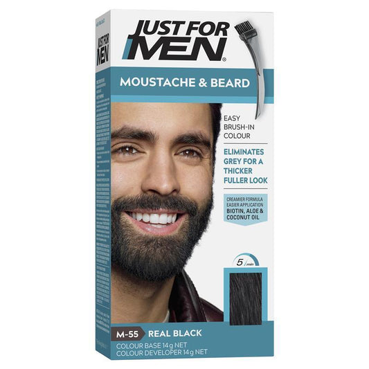 Just for Men Beard Colour - Real Black - 28g-Auzzi Store