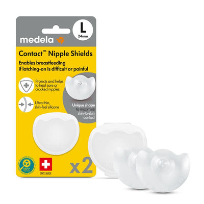 Medela Contact Nipple Shield Large (24mm) - Pack of 2