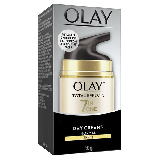 Olay Total Effects 7 In One Day Face Cream Normal SPF 15 50g - Anti-Aging Moisturizer-Auzzi Store