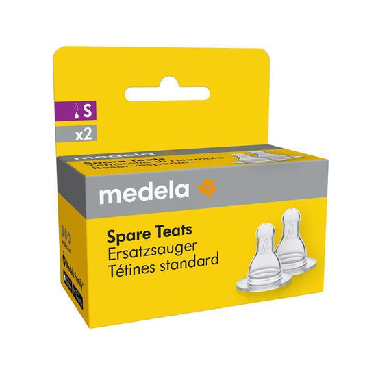 Medela Slow Flow Spare Teats - 2 Pack-Auzzi Store