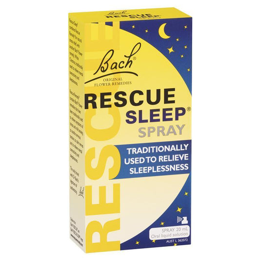 Bach Rescue Remedy Sleep 20ml Spray - Natural Sleep Aid