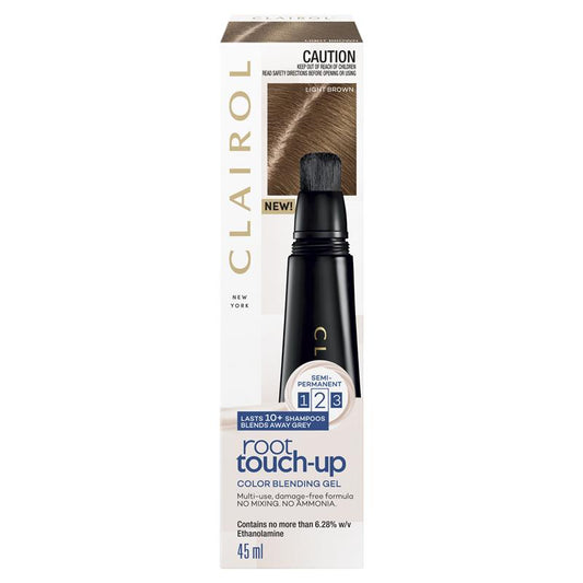 Clairol Nice & Easy Root Touch Up Blending Gel - Light Brown 45ml - Auzzistore