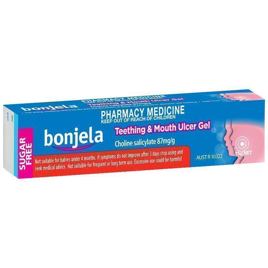 Bonjela Teething and Mouth Ulcer Gel - 15g for Fast Relief-Auzzi Store