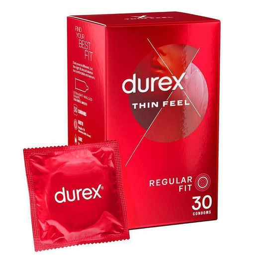 Durex Thin Feel Condoms 30 Pack - Ultimate Sensitivity & Protection-Auzzi Store