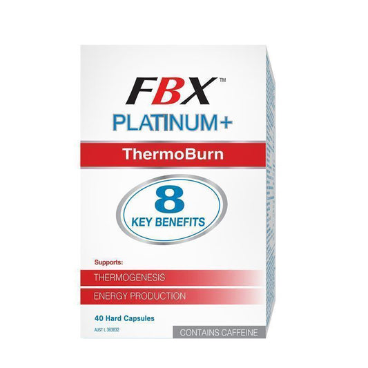FBX Platinum + Thermoburn - 40 Capsules for Enhanced Fat Metabolism
