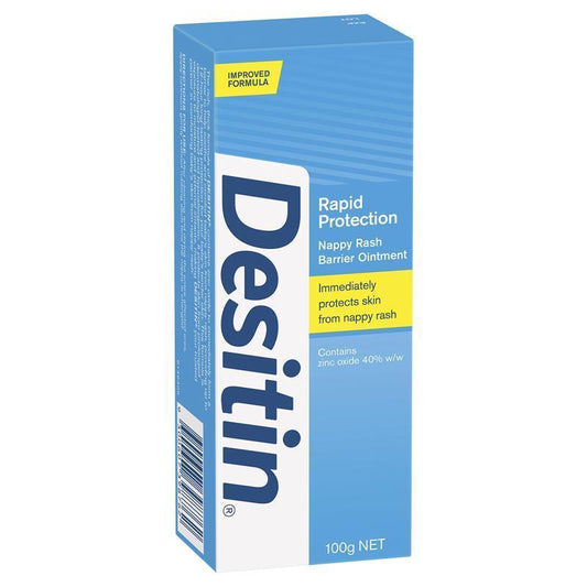 Desitin Rapid Protection Nappy Rash Barrier Ointment 100g - Immediate Relief-Auzzi Store