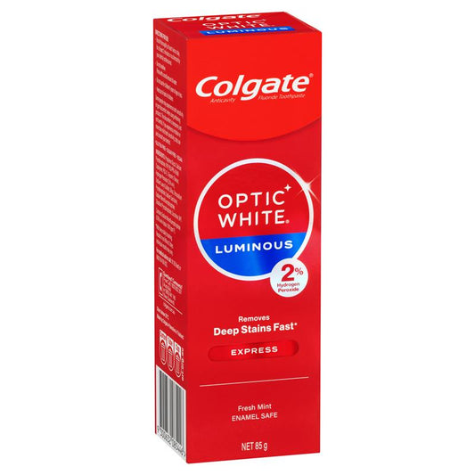 Colgate Optic White Express White Teeth Whitening Toothpaste 85g - Quick Whitening Solution-Auzzi Store