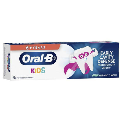 Oral-B Kids Toothpaste Early Cavity Defence 6+ Yrs - 92g