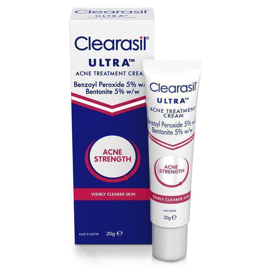 Clearasil Ultra Acne Treatment Cream 20g - Extra Strength for Clearer Skin-Auzzi Store