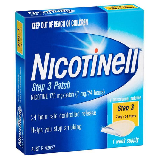 Nicotinell 7mg Stop Smoking Patch - 7 Day Relief-Auzzi Store