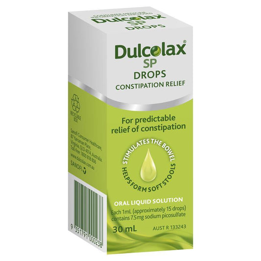 Dulcolax Liquid SP Drops for Effective Constipation Relief - 30mL-Auzzi Store