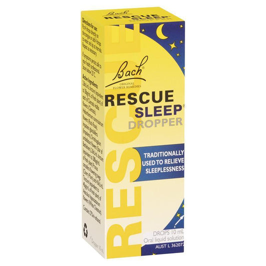Bach Rescue Remedy Sleep 10ml – Natural Stress Relief for Sleep