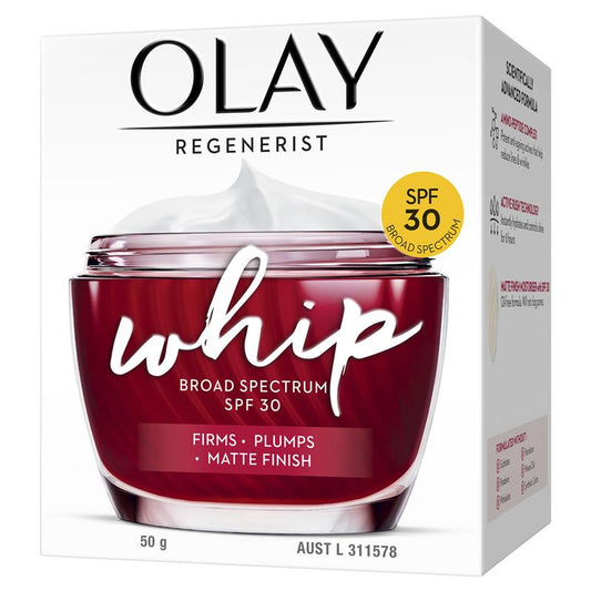 Olay Regenerist Whip UV SPF Face Cream Moisturiser 50g - Anti-Aging & Hydration - Auzzi Store
