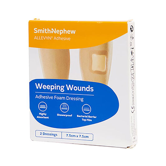 Allevyn Gentle Border 7.5cm x 7.5cm Pk2 - Advanced Wound Care – view 2