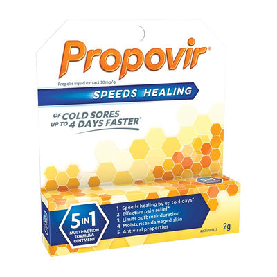 Propovir Cold Sore Ointment 2g - Natural Healing for Cold Sores