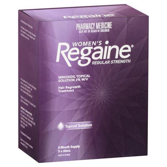 Regaine for Women 2% - 3x60ml Hair Regrowth Treatment-Auzzi Store