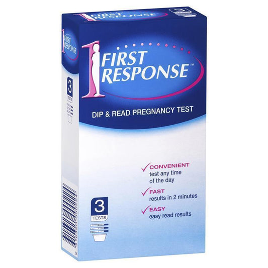First Response Dip and Read Pregnancy Test - 3 Tests-Auzzi Store