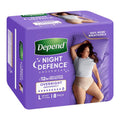 Depend Underwear Realfit Night Defence Female - Large 8 Pack