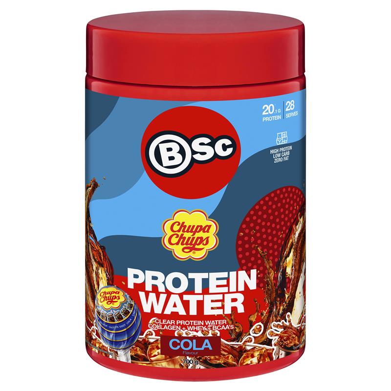BSc x Chupa Chups Protein Water Cola 700g - Ultimate Protein Hydration