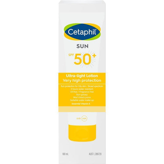 Cetaphil Sun SPF 50+ Ultra Light Lotion 100ml - Auzzi Store
