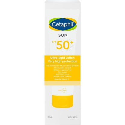 Cetaphil Sun SPF 50+ Ultra Light Lotion 100ml - Auzzi Store