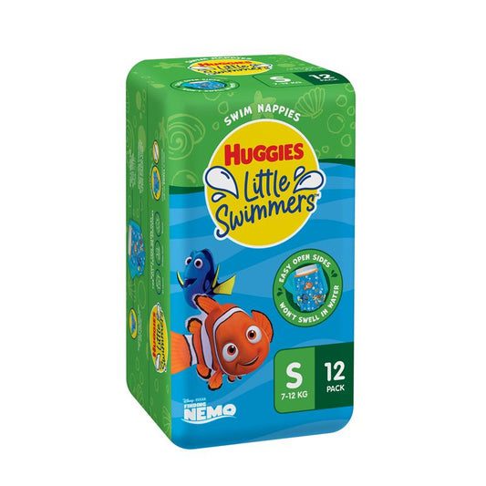Huggies Little Swimmers Disposable Swim Pants - 12 Pack (Small)-Auzzi Store