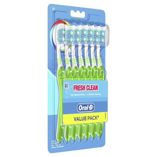 Oral-B Fresh Clean Soft Manual Toothbrush - 7 Pack – view 2