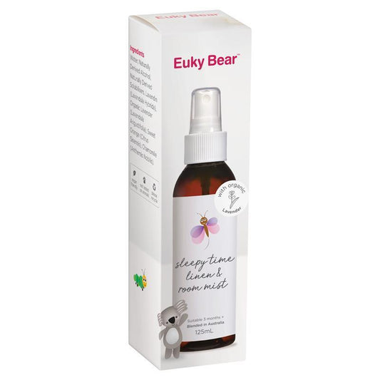Euky Bear Sleepy Time Linen & Room Mist 125ml - Soothe Your Baby's Sleep