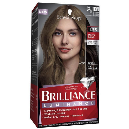 Schwarzkopf Brilliance L75 Brown Sugar - Effortless Colour & Lightening