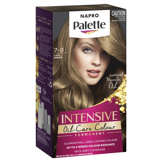 Napro Palette 7.00 Light Brown - Rich Permanent Hair Colour-Auzzi Store