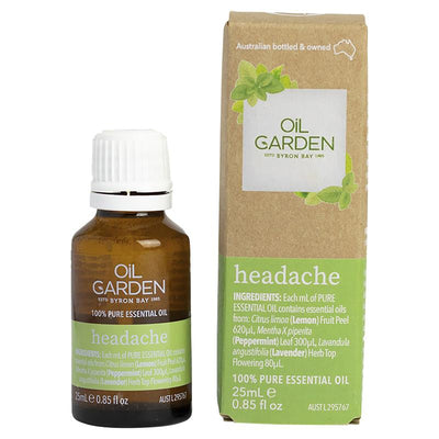Oil Garden Natural Remedies Headache Oil - 25ml